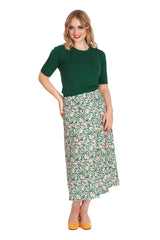GARDEN GREEN SKIRT Green