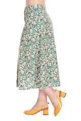 GARDEN GREEN SKIRT Green