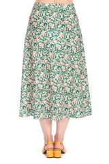GARDEN GREEN SKIRT Green
