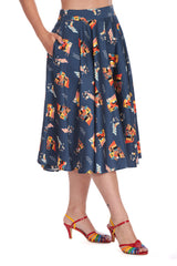PORTOFINO LIVING SWING SKIRT Blue