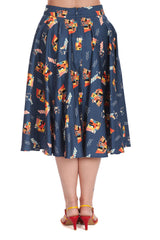 PORTOFINO LIVING SWING SKIRT Blue