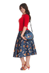 1950's Banned Retro Grace jumper-Red