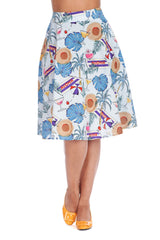 ALOHA SKIRT Blue