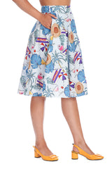 ALOHA SKIRT Blue
