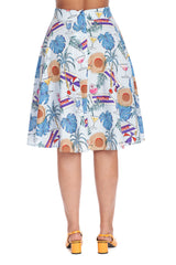 ALOHA SKIRT Blue