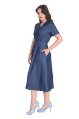 SUMMER DENIM DREAM DRESS Blue