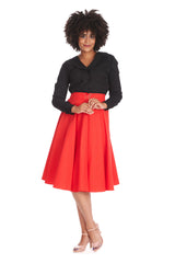 MARIA BLOUSE Black