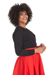 MARIA BLOUSE Black