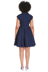 DOLL SWING DRESS Navy