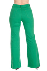 LOVE FLARE TROUSER Green
