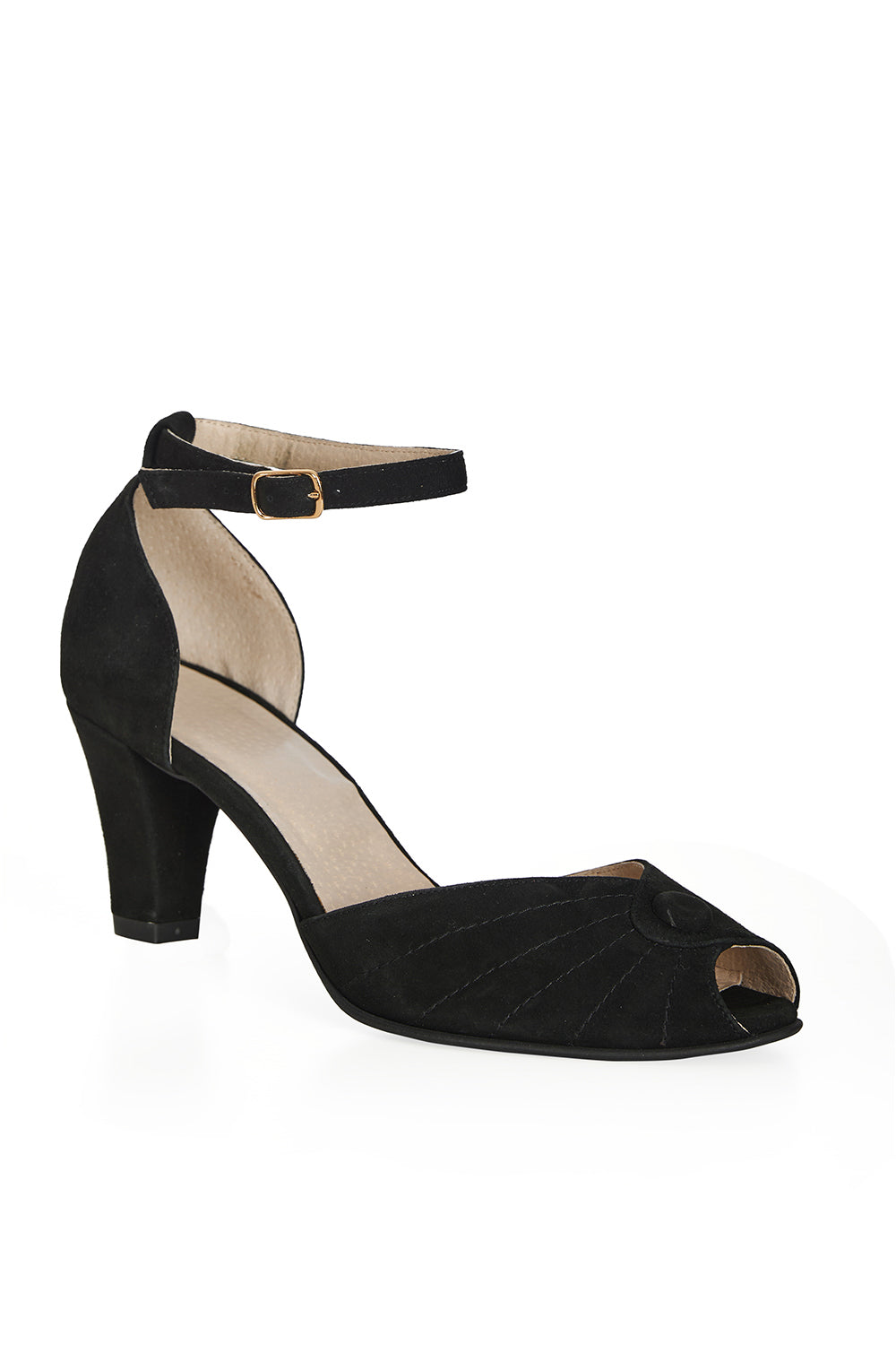 CARICE (REAL LEATHER) Black