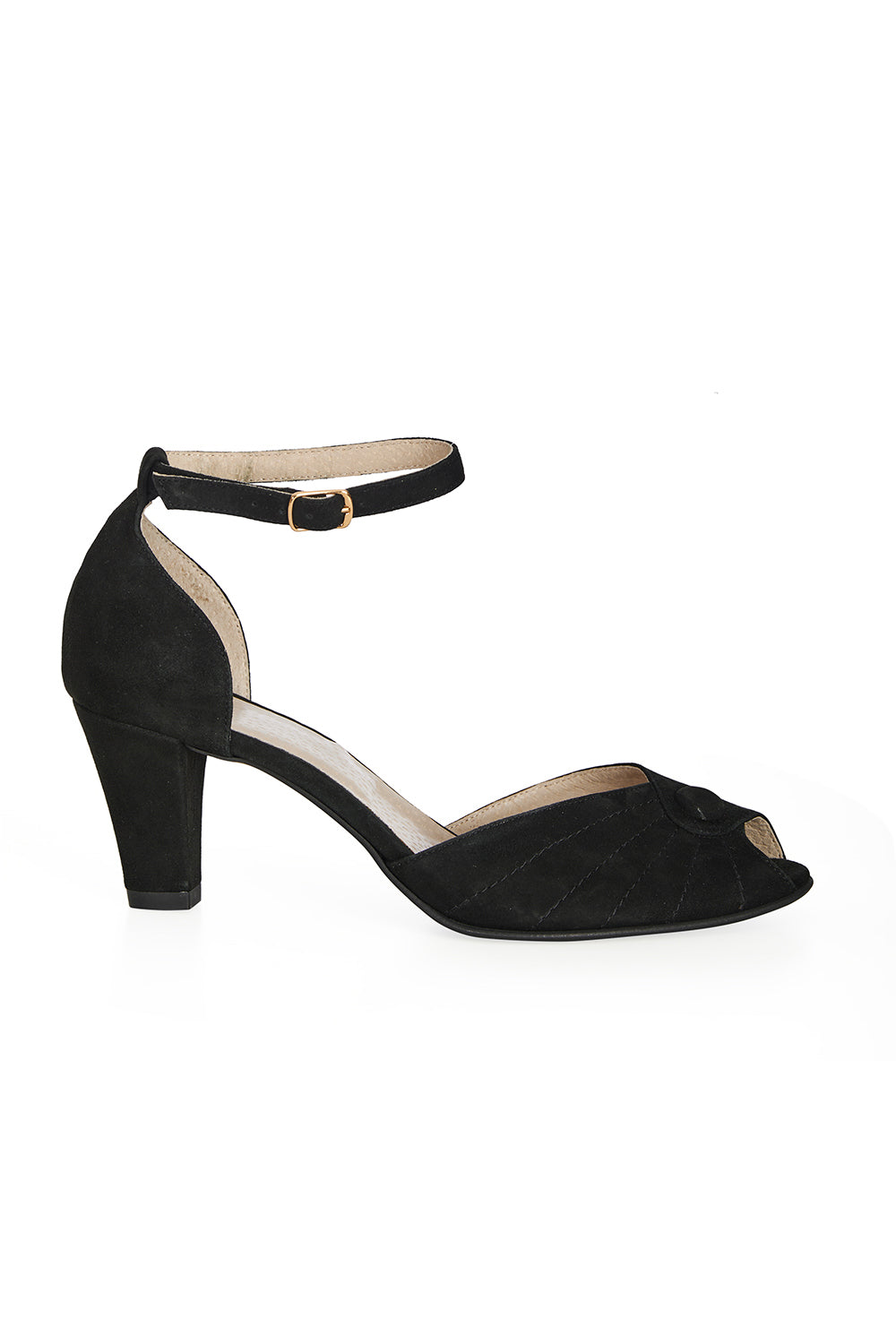 CARICE (REAL LEATHER) Black