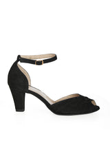 CARICE (REAL LEATHER) Black