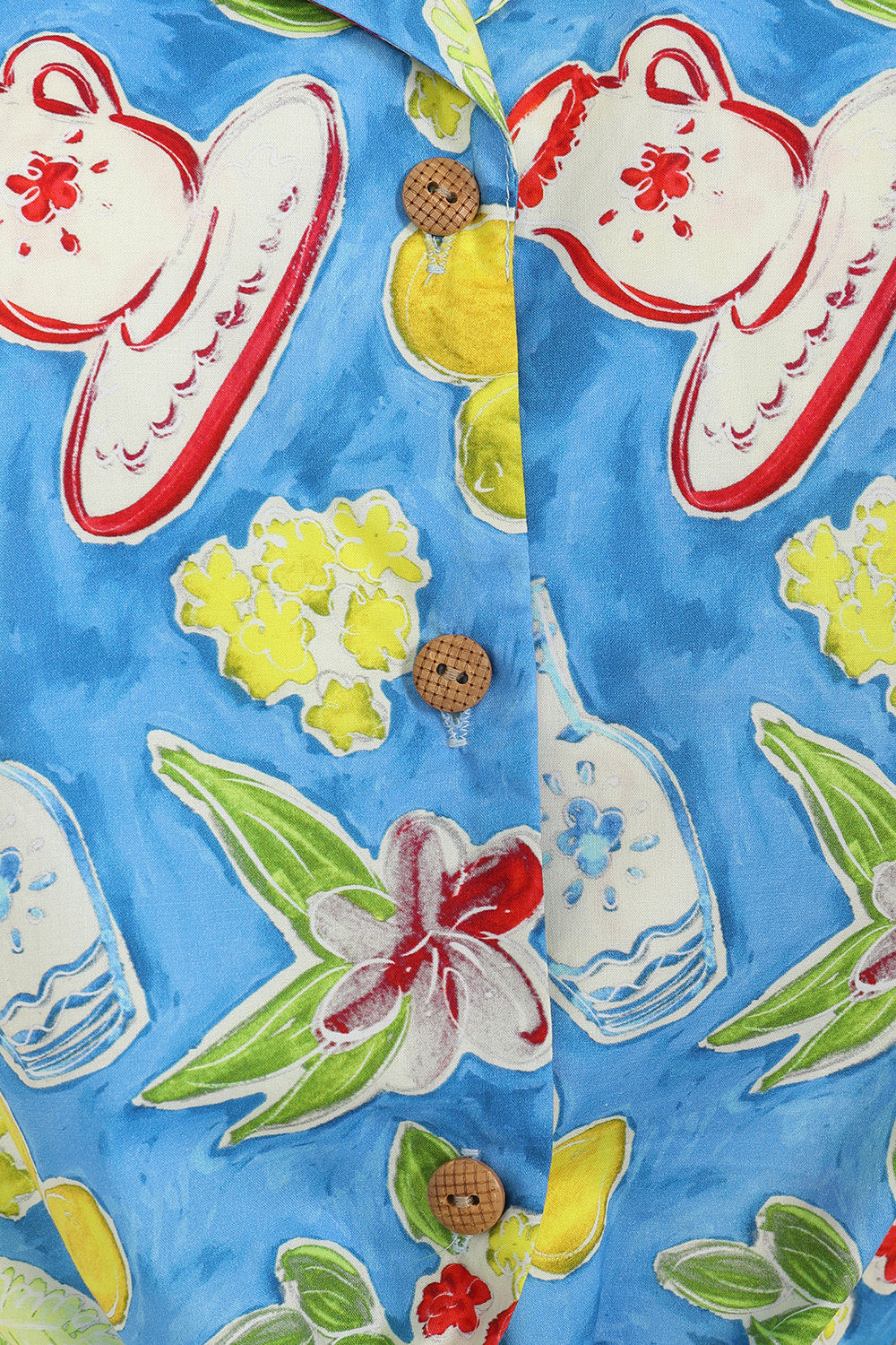 LEMON IN MY TEA BLOUSE Blue