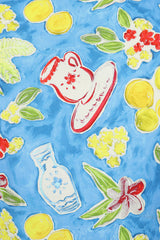 LEMON IN MY TEA BLOUSE Blue