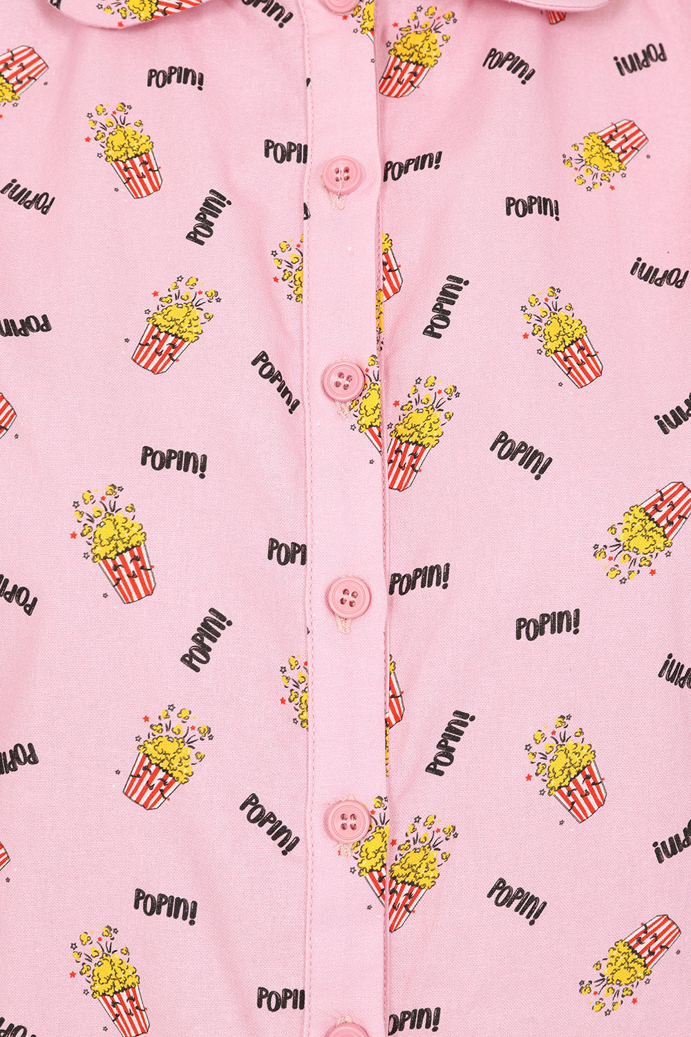STAR POPCORN BLOUSE Pink
