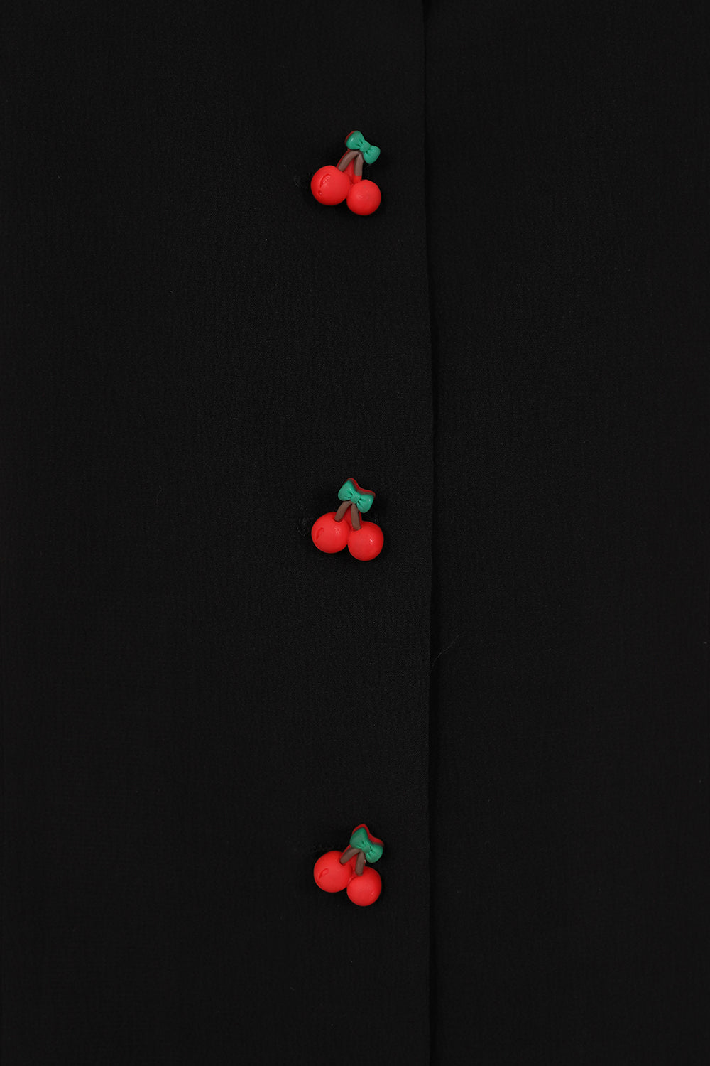 SALLY CHERRY BLOUSE Black