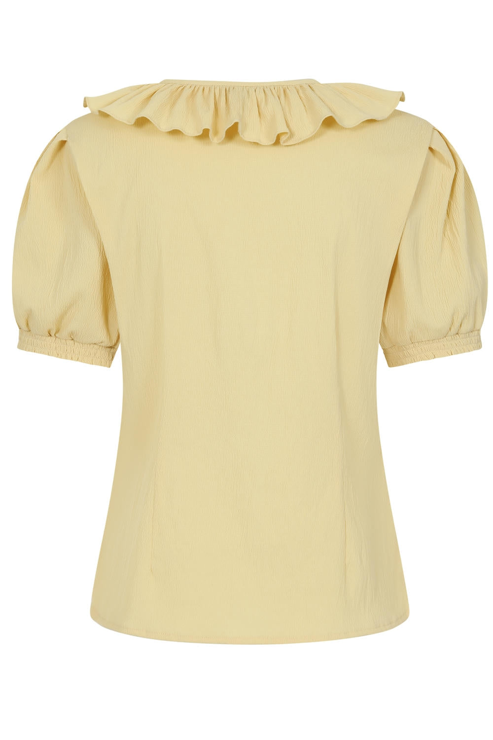 FRAN FRILL BLOUSE Peach