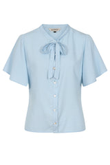 MAY WAVE BLOUSE Blue