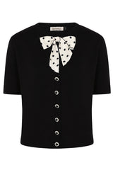 LADY LUCK CARDIGAN Black