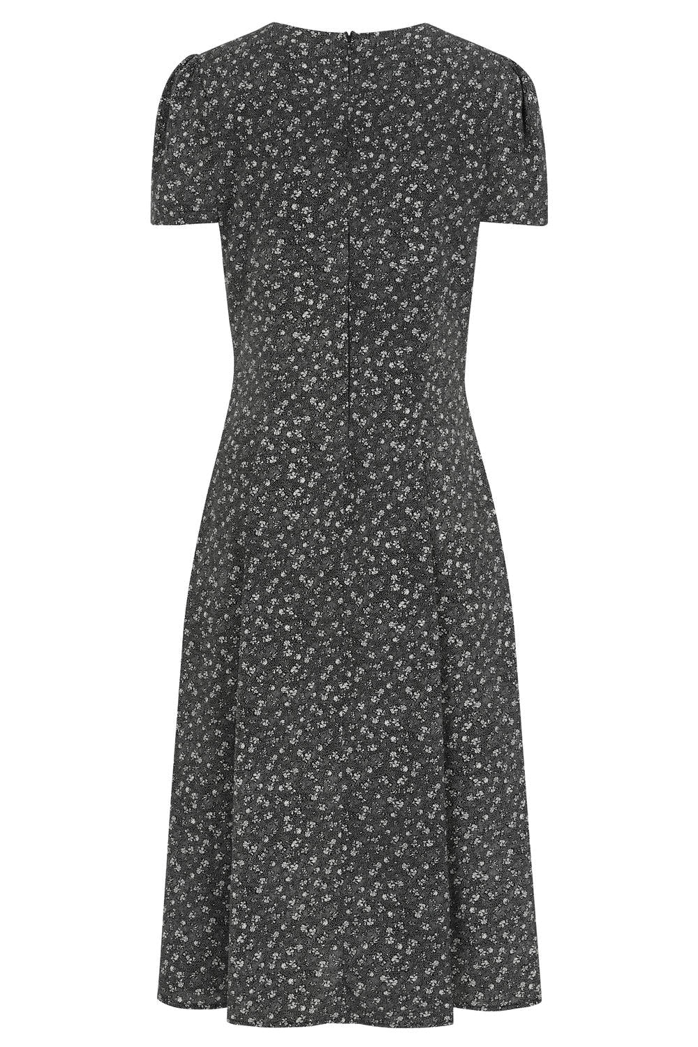 JOSEPHINE DITZY FLOWER DRESS Black