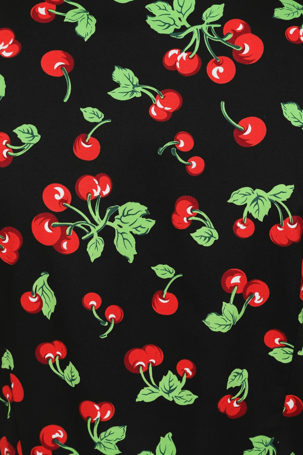 DARLA CHERRIES DRESS Black
