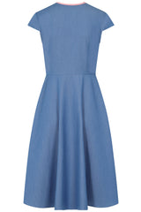 MILLIE SWALLOWS DRESS Denim