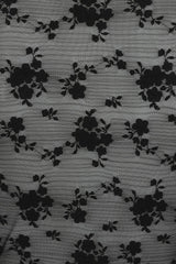 Florence lace maxidress Black