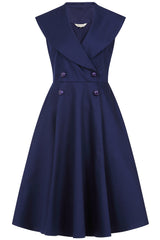 Isla swing dress Navy