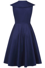 Isla swing dress Navy