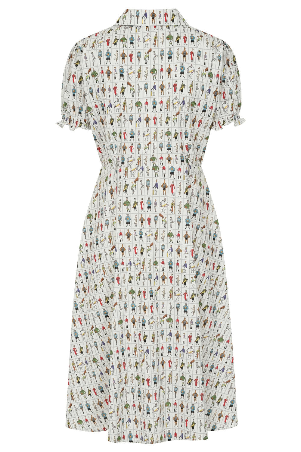 STAR RETRO SPORTS DRESS White