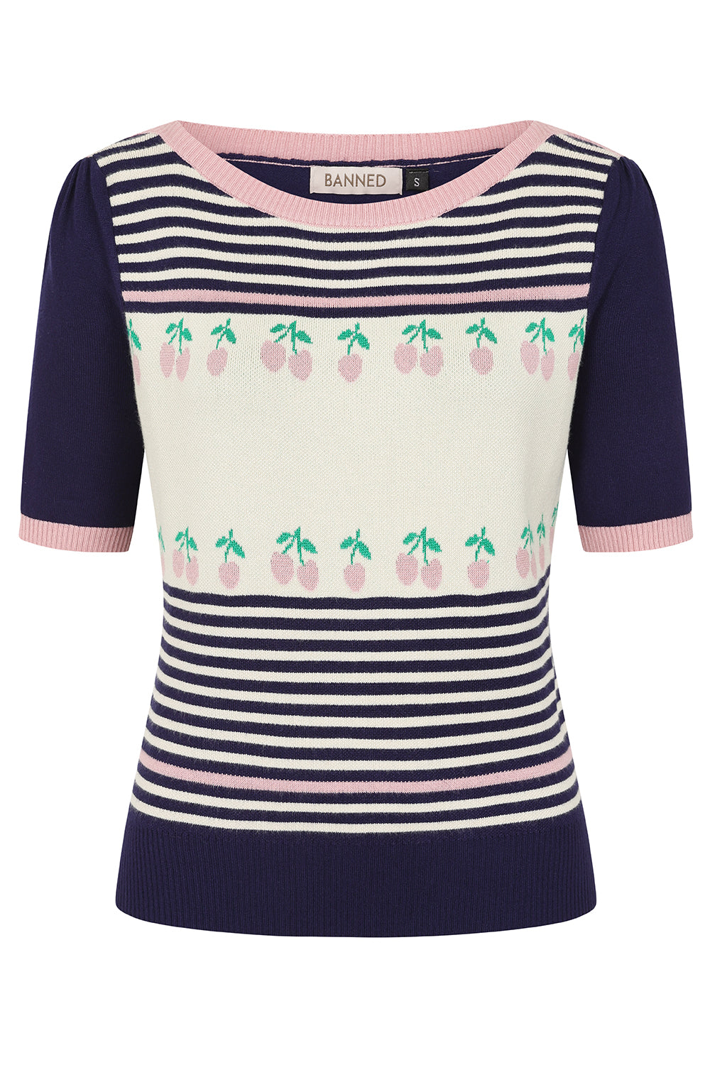 JOLENE CHERRIES JUMPER Navy