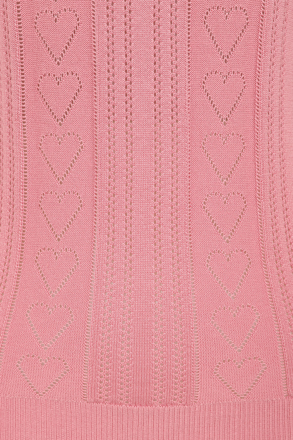 Banned Retro 50s Ruby Heart Jumper-Blush