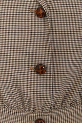 Robin houndstooth jacket Brown