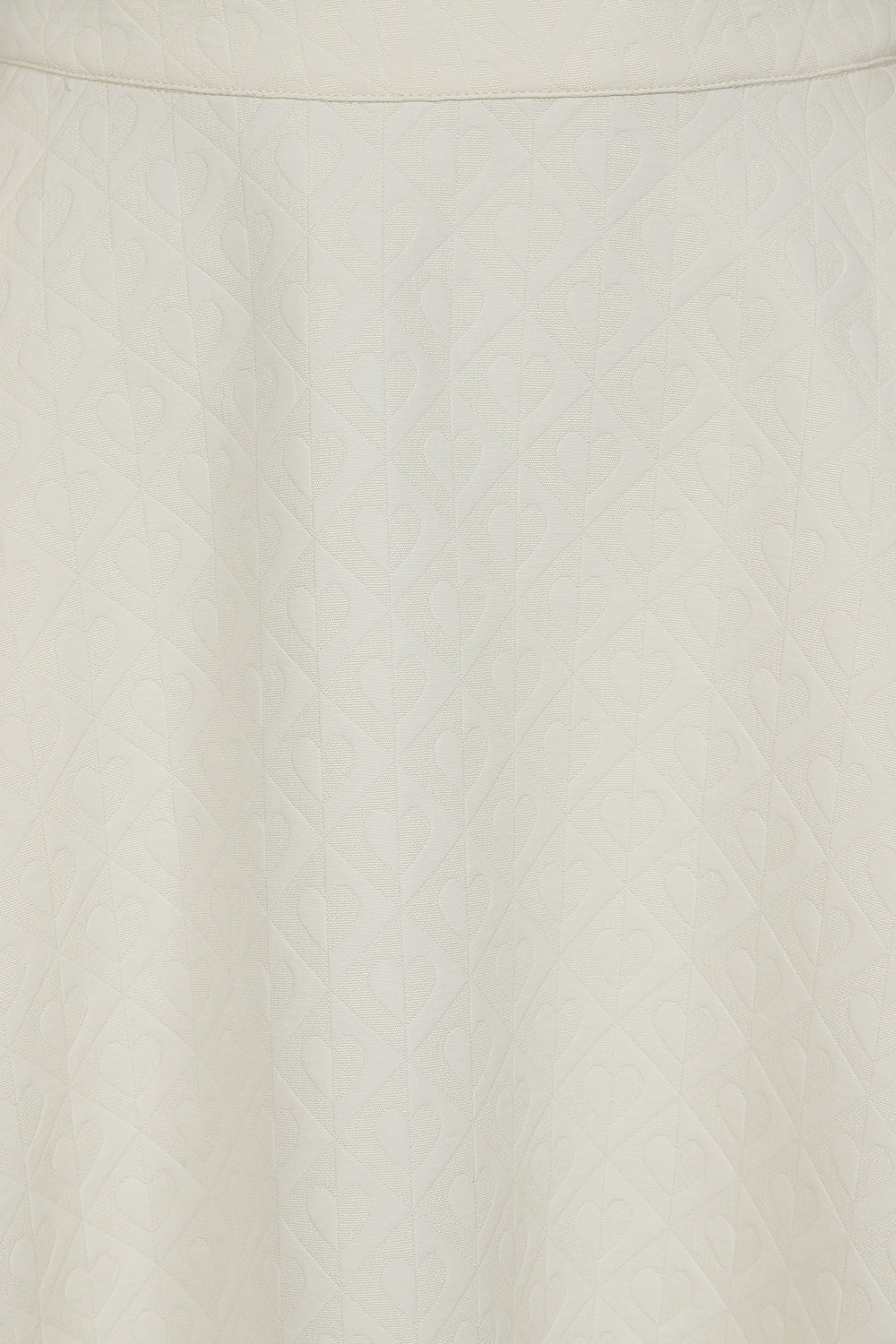 HEART SWING SKIRT OffWhite