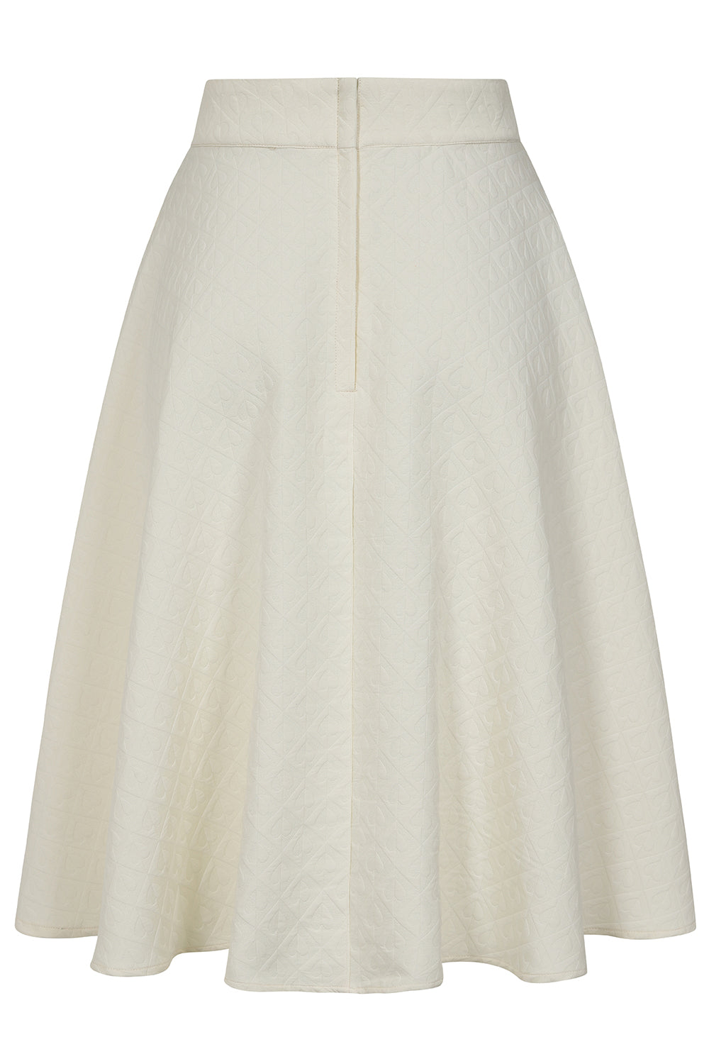 HEART SWING SKIRT OffWhite