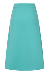 HANNA HEART SKIRT Turquoise