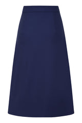 HANNA HEART SKIRT Navy Blue