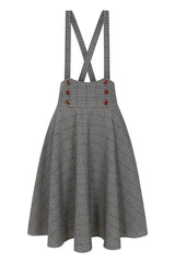 MOANA CHECK SKIRT Blue