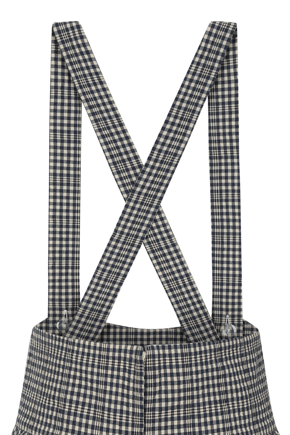 MOANA CHECK SKIRT Blue