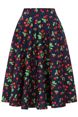 CARY CHERRY SWING SKIRT Navy