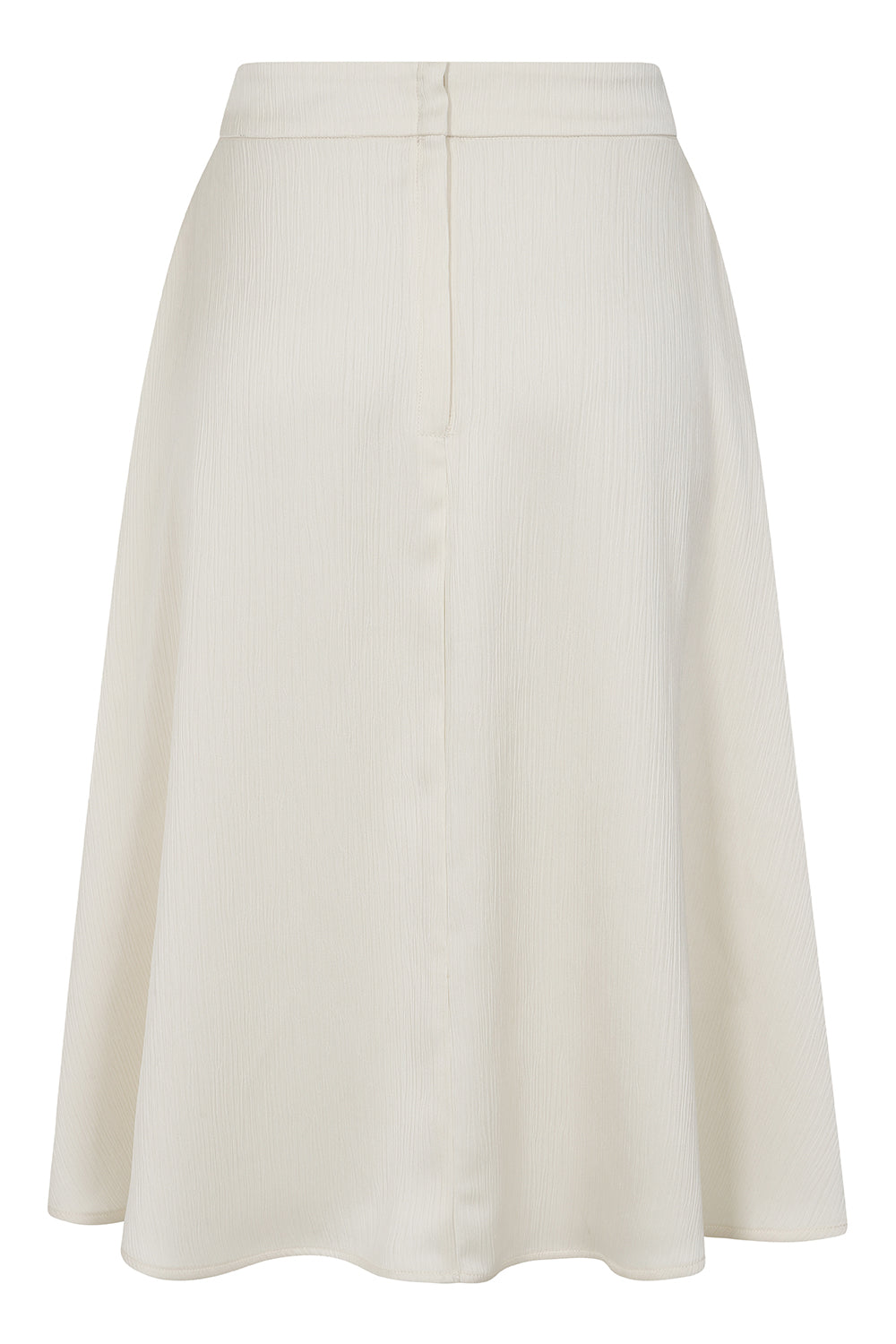 RITA SILKY SKIRT Cream