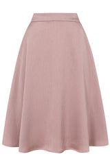 RITA SILKY SKIRT Blush