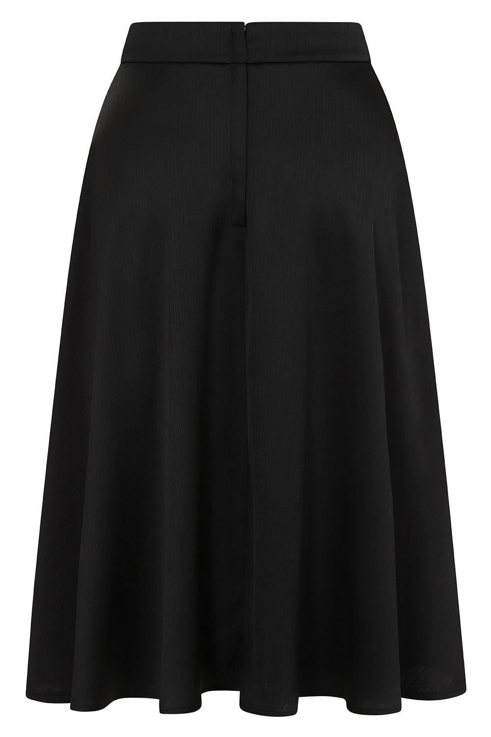RITA SILKY SKIRT Black