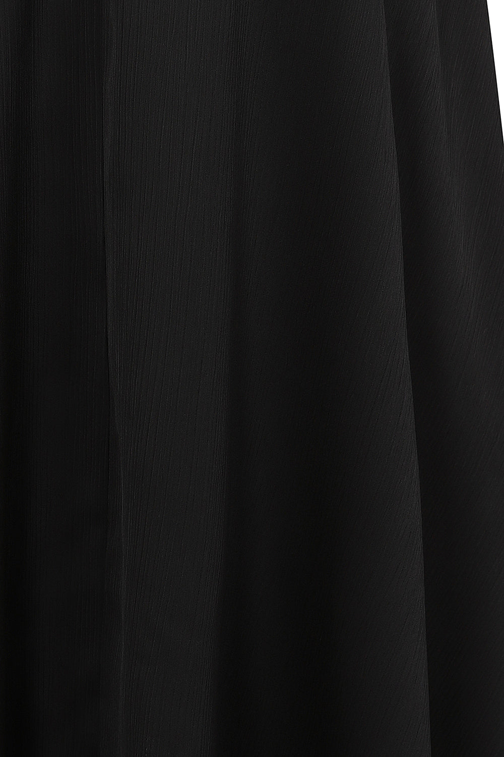 RITA SILKY SKIRT Black