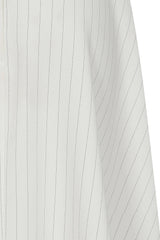 ANNIE MARINE STRIPE SKIRT White
