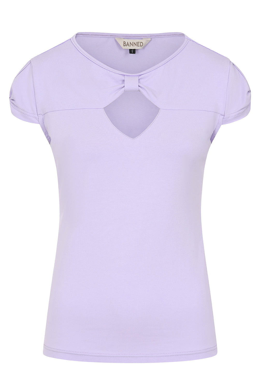 BE FREE JERSEY TOP Lilac