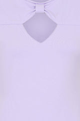 BE FREE JERSEY TOP Lilac