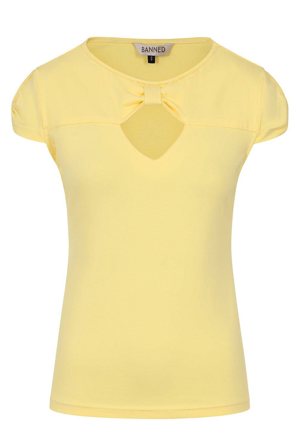 BE FREE JERSEY TOP Banana Yellow