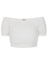 Ramona crop top White
